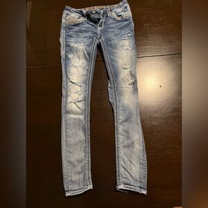 Rock Revival Ripped Skinny Jeans